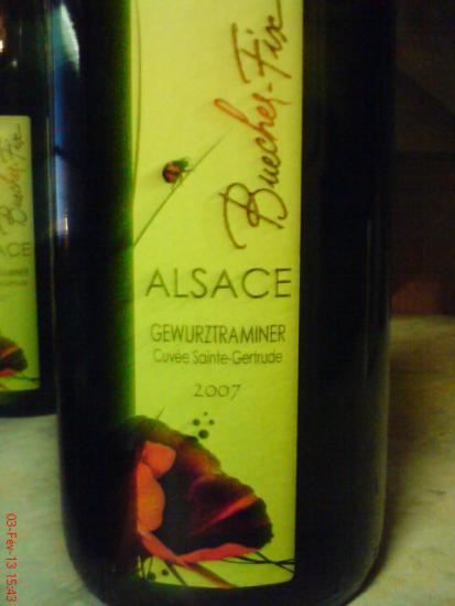 Alsace Gewurztraminer