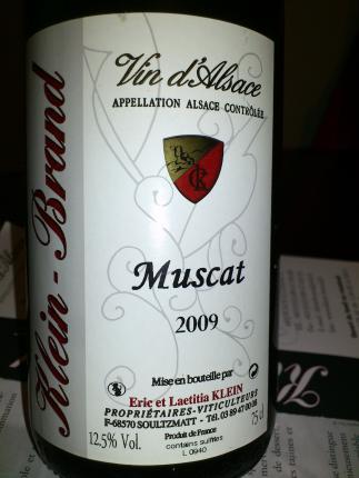 Alsace muscat