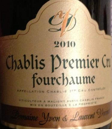 Chablis Premier Cru Fourchaume