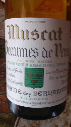Muscat de beaumes-de-venise