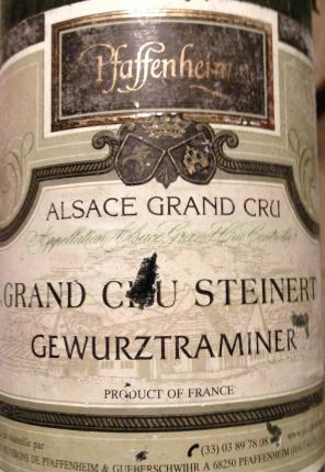 Alsace Gewurztraminer