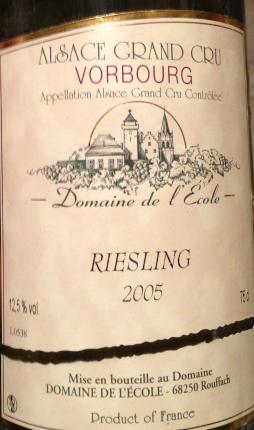Alsace Riesling
