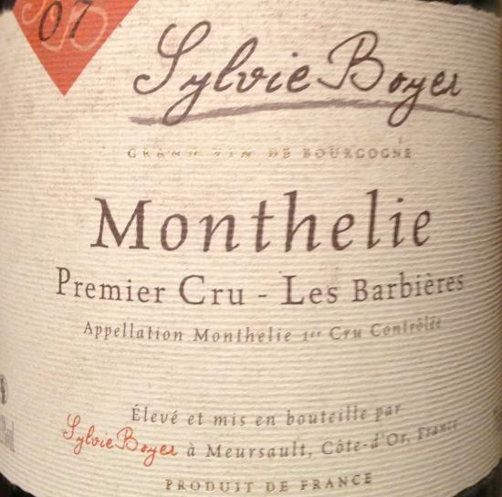 Monthélie Premier Cru