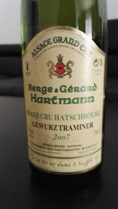 Alsace Gewurztraminer