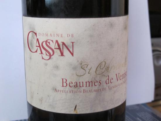 Muscat de beaumes-de-venise