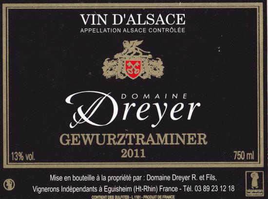 Alsace Gewurztraminer