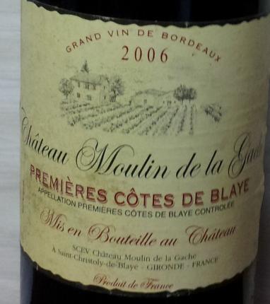 Premières Côtes de Blaye