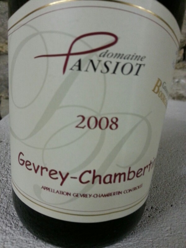 Gevrey-chambertin