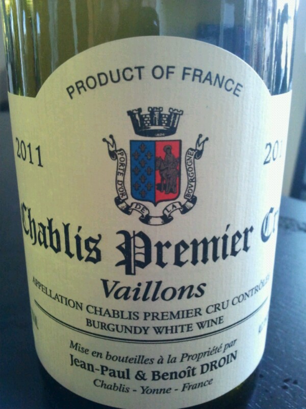 Chablis Premier Cru Vaillons