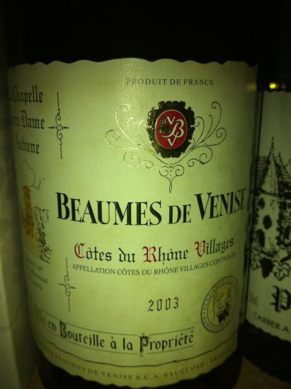 Côtes-du-Rhône-Villages Beaumes-de-Venise