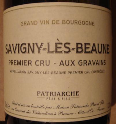 Savigny-lès-Beaune Premier Cru Aux Gravains