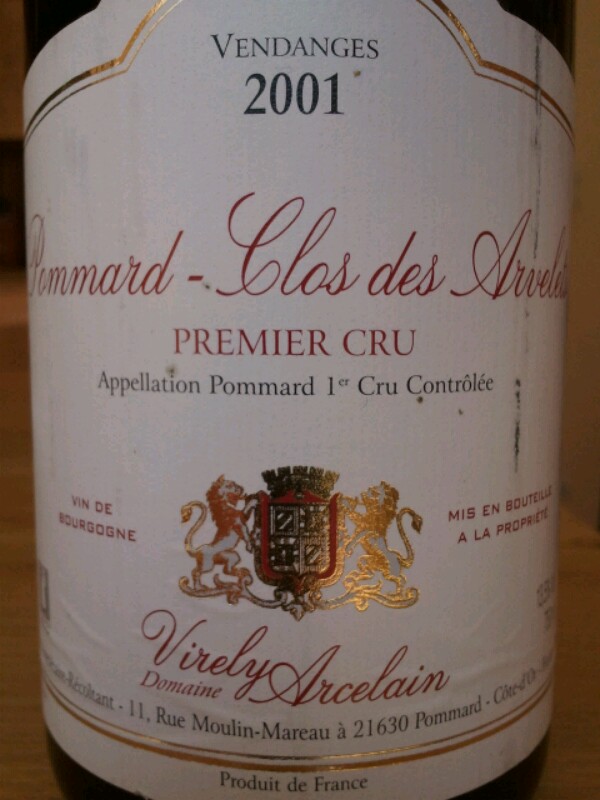 Pommard Premier Cru