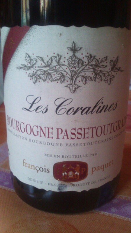 Bourgogne Passetoutgrain
