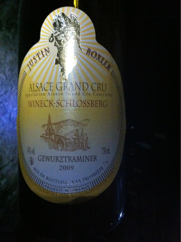 Alsace Grand Cru Wineck-schlossberg