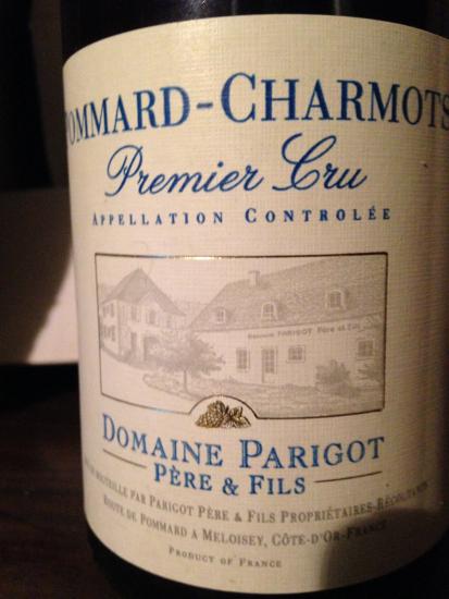 Pommard Premier Cru Les Charmots