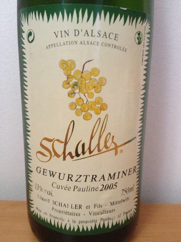 Alsace Gewurztraminer
