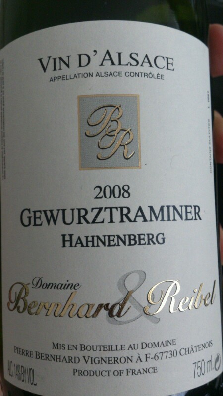 Alsace Gewurztraminer