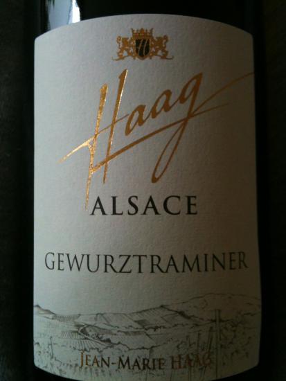 Alsace Gewurztraminer