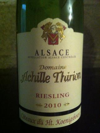 Alsace Riesling