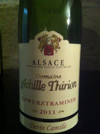 Alsace Gewurztraminer