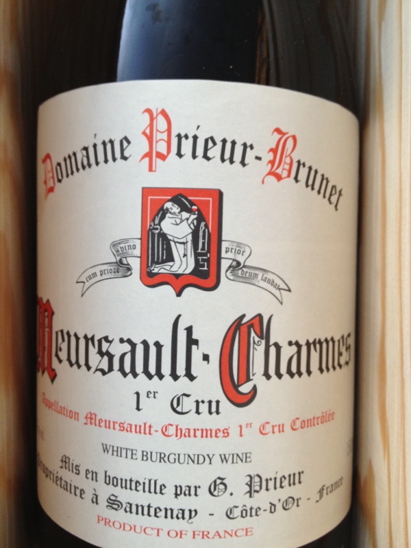 Meursault Premier Cru Charmes