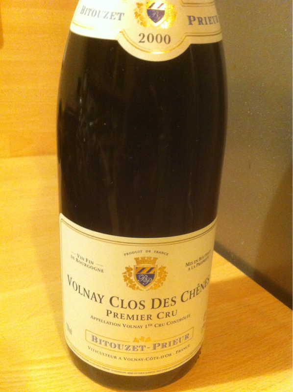 Volnay Premier Cru Clos des Chênes
