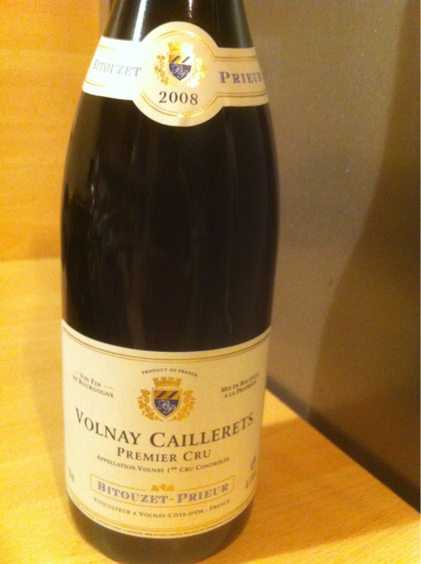 Volnay Premier Cru Les Caillerets