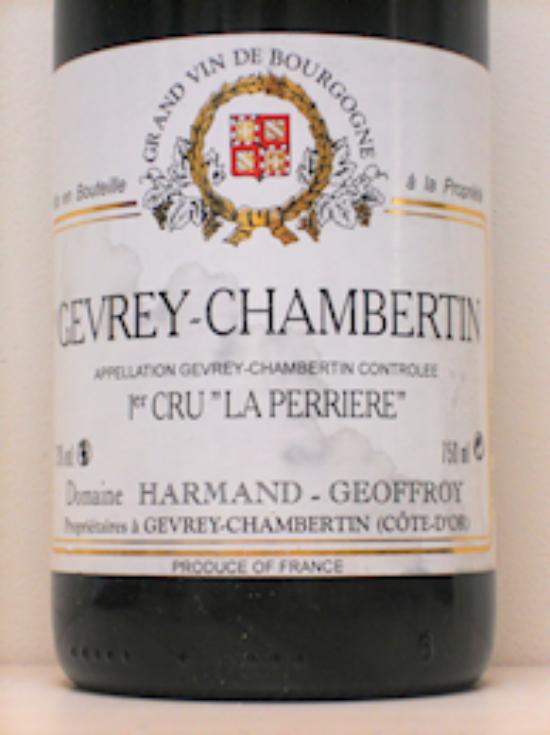 Gevrey-chambertin Premier Cru La Perrière