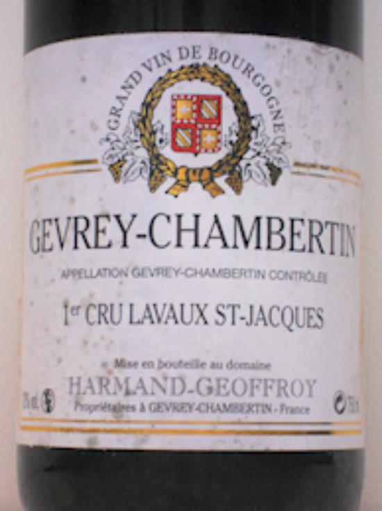 Gevrey-chambertin Premier Cru Lavaut St Jacques
