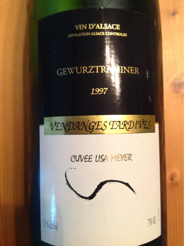 Alsace Gewurztraminer