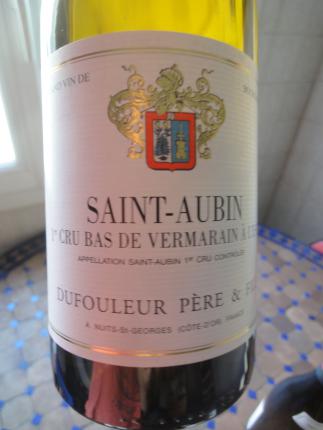 Saint-Aubin Premier Cru Bas de Vermarain à l'est