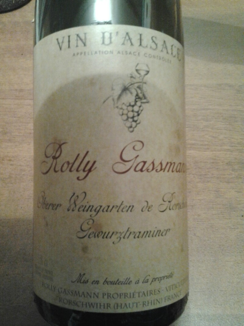 Alsace Gewurztraminer