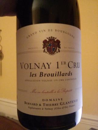 Volnay Premier Cru Les Brouillards