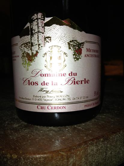 Vin du Bugey-Cerdon mousseux