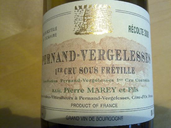 Pernand-Vergelesses Premeir Cru