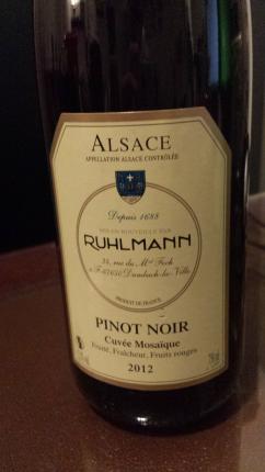 Alsace Pinot Noir