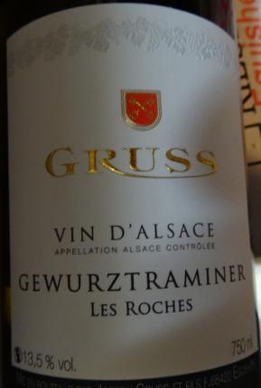 Alsace Gewurztraminer