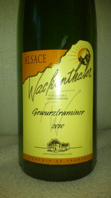 Alsace Gewurztraminer