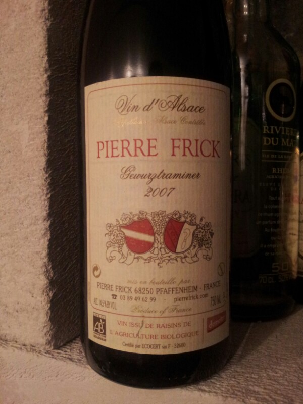 Alsace Gewurztraminer