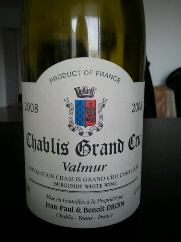 Chablis Grand Cru Valmur