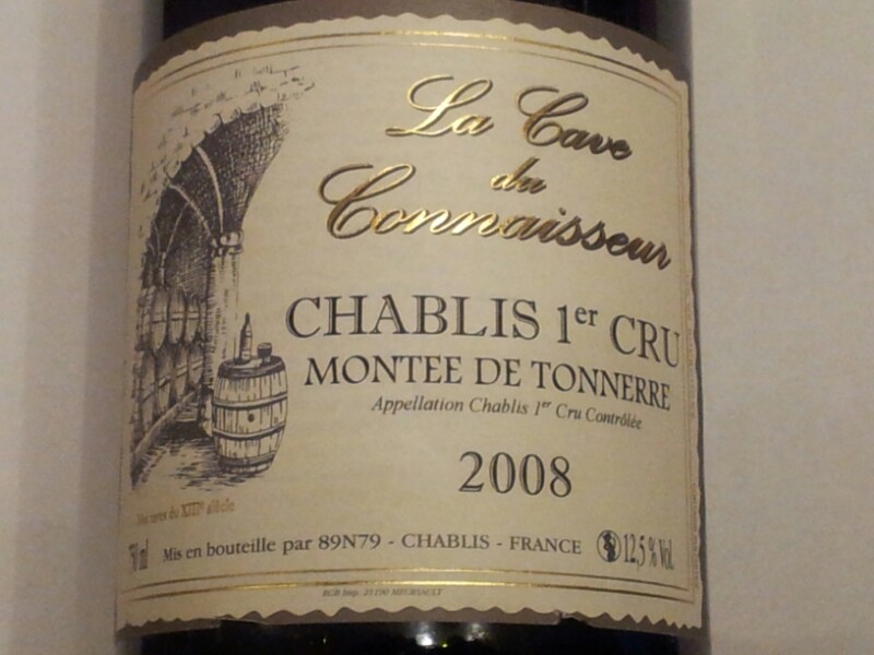 Chablis Premier Cru Montée de Tonnerre