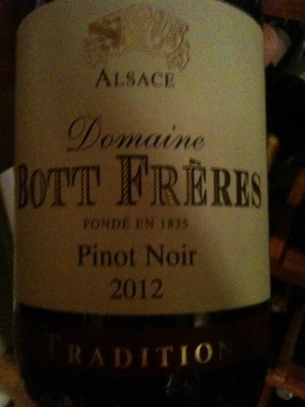 Alsace Pinot Noir