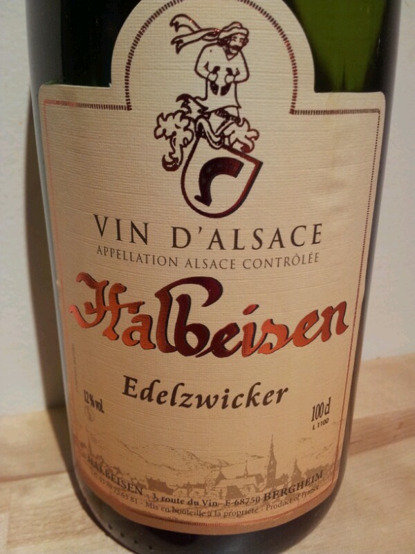 Alsace Edelzwicker