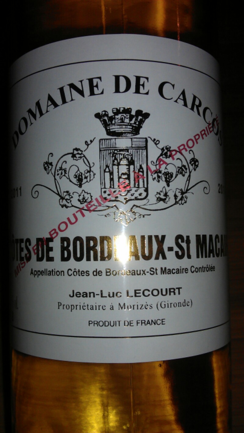 Côtes de Bordeaux Saint-Macaire