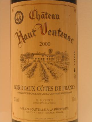 Bordeaux-Côtes de Francs