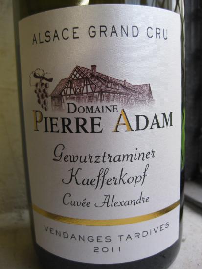 Alsace Gewurztraminer
