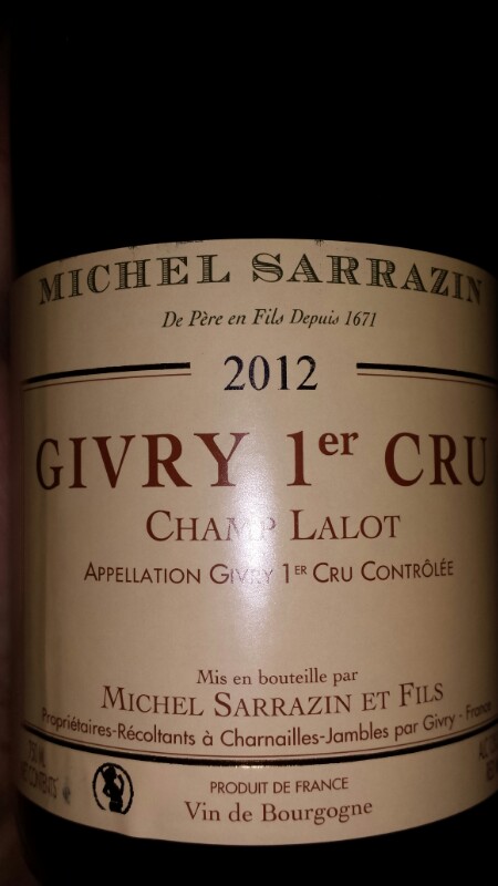 Givry Premier Cru