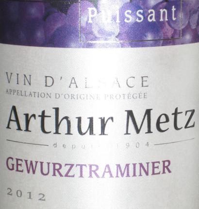 Alsace Gewurztraminer