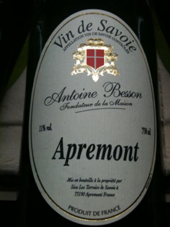 Vin-de-Savoie Apremont