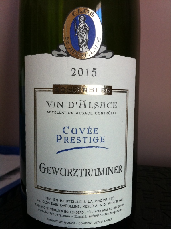 Alsace Gewurztraminer